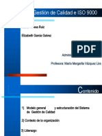 Sistema Gestión Calidad ISO 9000