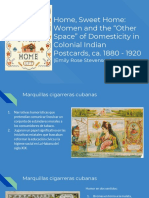 Home, Sweet Home - Women and The "Other Space" of Domesticity in Colonial Indian Postcards, CA. 1880 - 1920 (Emily Rose Stevenson)