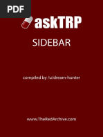 askTRP Sidebar - A3 - Times New Roman | PDF | Dark Triad | Feminism