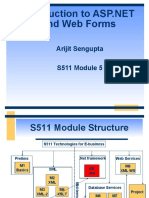And Web Forms: Arijit Sengupta S511 Module 5