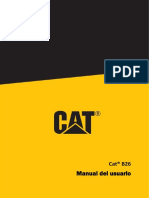 Manual de Operacion Del Cat B 26