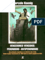 Historia política argentina desde 1955 hasta 1973: Peronismo vs antiperonismo