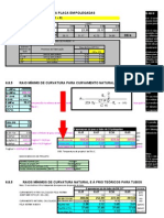 Cálculo de Raio de Curvamento de Tubos - N464H