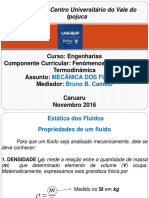 Mecânica Dos Fluidos