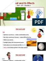 Heat and Its Effects: Unit - 09 - Grade 6