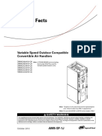 Service Facts: Variable Speed Outdoor Compatible Convertible Air Handlers