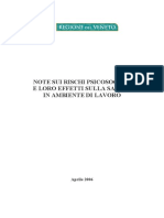 Stress lavoro correlato e rischi psicosociali