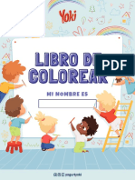 Libro de Colorear Yoki