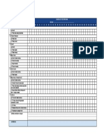 Checklist Monitoring Kebersihan Ruang Tamu