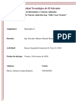 Ensayo Utilidad de Los Conjuntos en Matematica