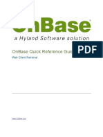 OnBase Web Client Reference Guide