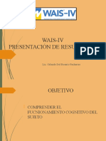 Presentación de Resultados Wais-Iv