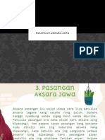 Pasangan Aksara Jawa