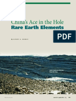 China's Ace in The Hole-Rare Earth Elements
