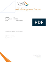Strategic Service Management Process