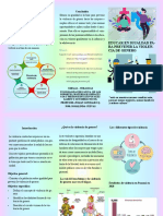 Triptíco de Educar en Igualdad