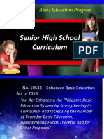 Senior High School Curriculum Guide