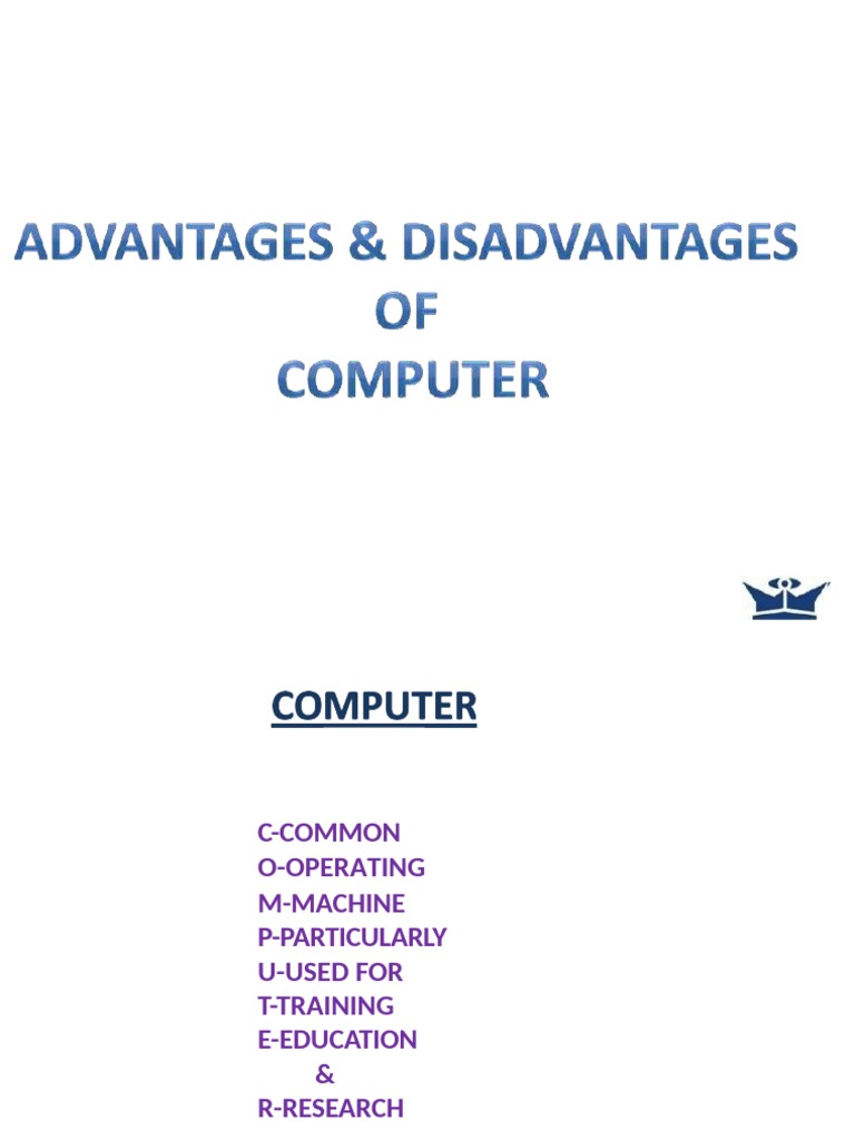 Advdadvofcomputer 161231143323 | PDF