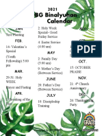 2021 OBG Binalyuhan Calendar