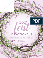 Lenten Devotional 2021