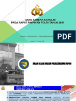 Bahan Rapim Polri 2021 Asrena Kapolri