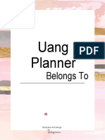 Uang Planner A4 PDF