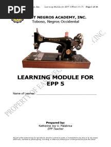 Epp 5 - W16&17