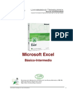 Microsoft Excel Basico e Intermedio