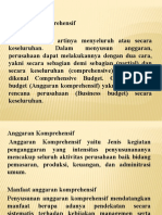 Materi Anggaran Komprehensif PERTEMUAN 2 Tahun 2020