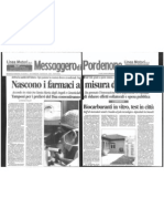 (Dicono Di Noi) Il Messaggero Di Pordenone - 23 Novembre 2008