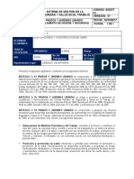 DC-SST-003 Reglamneto de Higiene y Seguridad Modificado