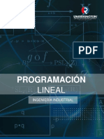 Programación Lineal 2020