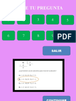 TABLERO DE PREGUNTAS Matemática