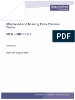 Misplaced and Missing Files Process Guide.