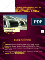 Desain Tulangan Lentur SRPMK A