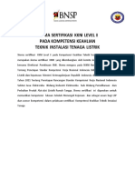 SKEMA KKNI Level II Pada Kompetensi Keahlian TITL LSP SMKN 5 Jakarta
