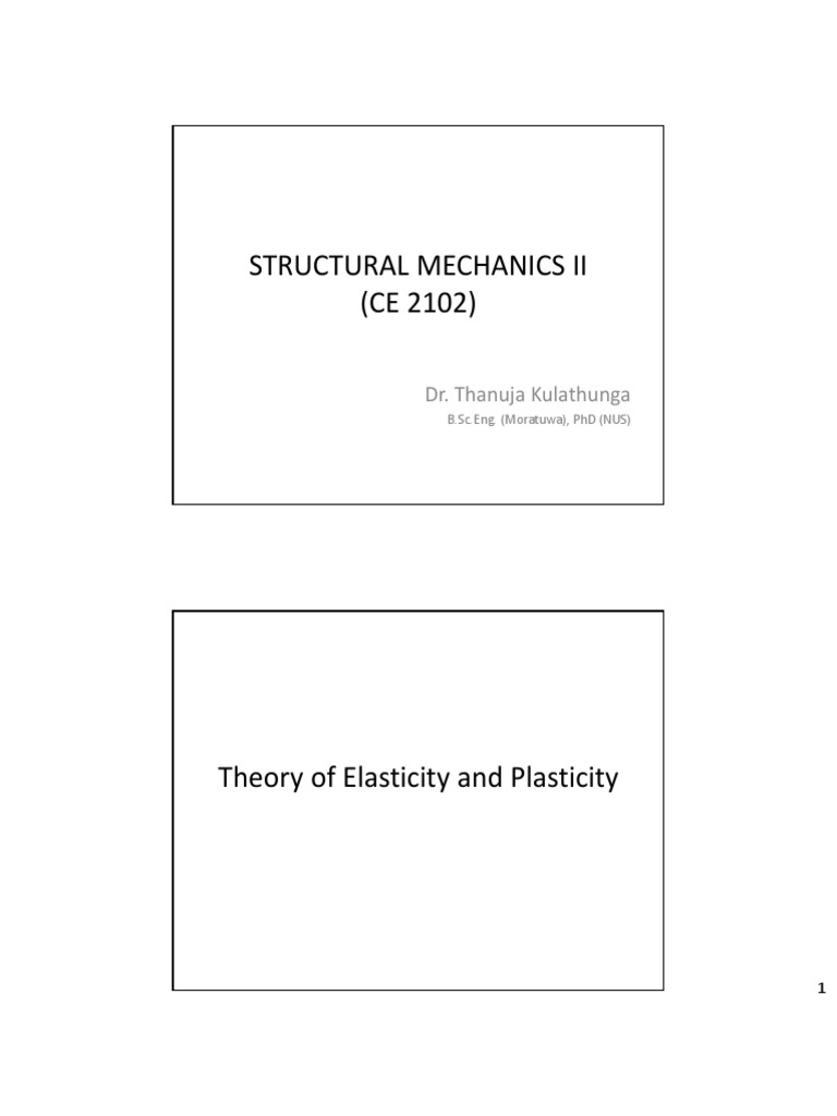 Understanding the Plastic Region in Materials | PDF | Deformation ...