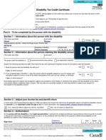 Diability Tax Claim Form