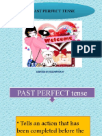 Past Perfect Tense: Created by Kelompok Iii