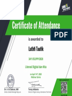 Luthfi Taufik (ITC Certificated)