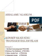 Konsep Akad Atau Transaksi Dalam Islam