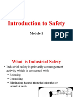 Module 1, Introduction To Safety