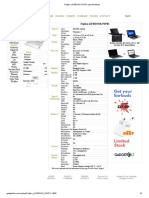 Fujitsu LIFEBOOK PH701 Specifications