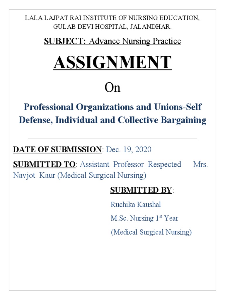 Professional Organizations in Nursing | PDF | Midwife | Nursing