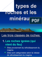 Les Types de Roches