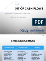 Statement of Cash Flows: Financial Accounting - Lecture 3