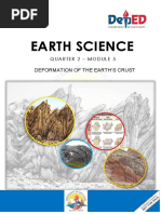 SLM5G11Q2W3-Describe How Rocks Behave Under Different Types of Stress Such As Compression, Pulling Apart and Shearing