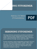 Skrining Fitokimia (Nurul Fatimah)