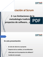 Limitiaciones de La Metodologia Tradicional