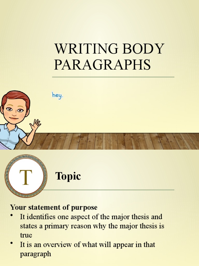 Paragraph Structure CD CM | PDF